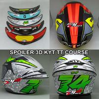 Gambar Spoiler 3D KYT TT Course Spoiler Motif Helm KYT TTCOURSE - ALEIX ESPARGARO dari Helm Mart 88 MOTOVERSE undefined 1 Tokopedia
