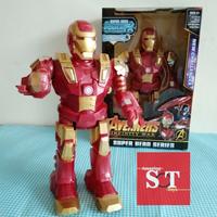 Gambar Iron Man 3 Avengers- Mainan Robot Berlampu dari Storyoftoys undefined 1 Tokopedia