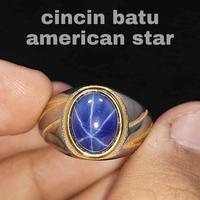 Gambar CINCIN BATU AMERICAN STAR BLUE dari alengka shope undefined 1 Tokopedia