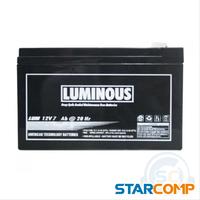 Gambar LUMINOUS BATTERY UPS 12V 7A 12 VOLT 7AH AKI BATERAI BATERE ACCU KERING dari Starcomp Origin undefined 2 Tokopedia