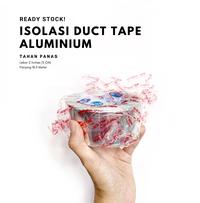 Gambar Isolasi Duct Tape Flexible Aluminium Lebar 2" (5cm) dari LFINDONESIA undefined 1 Tokopedia