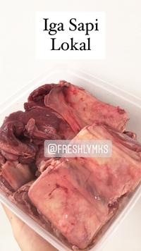 Gambar tulang iga sapi lokal dari Freshly Mart Makassar undefined 1 Tokopedia