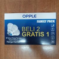 Gambar Paket Beli 2 Gratis 1 Family Pack Lampu Bohlam Led Opple 7W 7 Watt dari Buana Arta Graha undefined 2 Tokopedia