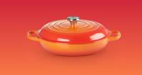 Gambar Le Creuset Signature Cast Iron 30CM Shallow Casserole !! - Cherry Red dari DankeDear undefined 3 Tokopedia
