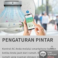 Gambar ac sharp inverter 1.5 pk AH-XP13VXY + PASANG LENGKAP dari ISTANA_AC.CIKARANG undefined 4 Tokopedia