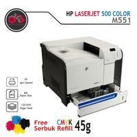 Gambar printer hp color laserjet 500 M551dn untuk cetak kartu nama undangan - M551 Biasa dari Twinscomp_NEW undefined 1 Tokopedia