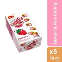 Gambar Monde Collon Stroberi 50gr - Biskuit Krim Stroberi dari TOKO MURSALIM undefined 1 Tokopedia