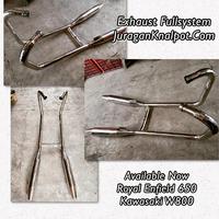 Gambar Knalpot Motor Royal Enfield 650 Exhaust FullSystem dari JuraganKnalpotDotCom undefined 1 Tokopedia