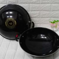 Gambar Wajan KUALI Hitam Enamel Anti Lengket Elegant Design - 34cm dari Home Electro undefined 3 Tokopedia