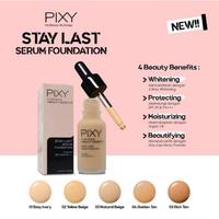 Gambar PIXY Stay Last Serum Foundation SPF50 PA+++ | Alas Bedak Cair - 03 NaturalBeige dari Cosme Murah undefined 3 Tokopedia