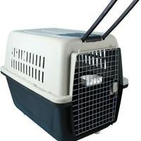 Gambar Pet Cargo Kennel Box Pet Carrier XL Jumbo Besar 99x69x72 HIGH QUALITY - Abu-abu dari QUEEN TOOL_NEW undefined 1 Tokopedia