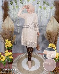 Gambar Set Kebaya Wanita Tunik Bahan Tulle Padang Hijau Botol Dan Warna Lain dari Fashion Official Store undefined 2 Tokopedia