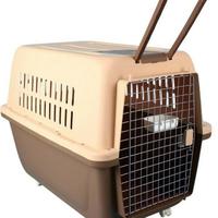 Gambar Pet Cargo Kennel Box Pet Carrier XL Jumbo Besar 99x69x72 HIGH QUALITY - Abu-abu dari QUEEN TOOL_NEW undefined 3 Tokopedia