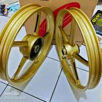 Gambar Velg racing v rossi model Rcb satria fu / mx king / mx new / jupiter z - Gold, Rx king dari herman.shop undefined 2 Tokopedia