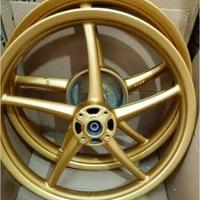Gambar Velg racing v rossi model Rcb satria fu / mx king / mx new / jupiter z - Gold, Rx king dari herman.shop undefined 3 Tokopedia