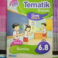 Gambar BUKU TEMATIK TERPADU SD/MI KELAS 6 SEMESTER 2 REVISI K13N MASMEDIA dari Pelangi Olshop15 undefined 4 Tokopedia