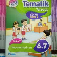 Gambar BUKU TEMATIK TERPADU SD/MI KELAS 6 SEMESTER 2 REVISI K13N MASMEDIA dari Pelangi Olshop15 undefined 3 Tokopedia