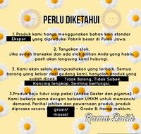 Gambar Setelan Celana Pendek - Blarak Daun Palem | Rayon Adem | Hotpant Murah - Kuning dari Rama dan Adika Batik undefined 4 Tokopedia