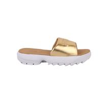 Gambar FILA Sandal Wanita Disruptor Slide Metallic - Gold - 38 dari FILA Official Store undefined 1 Tokopedia