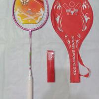 Gambar RAKET BADMINTON/BULUTANGKIS ORIGINAL YTY paket komplit - Orange dari Centrale Store undefined 4 Tokopedia