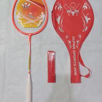 Gambar RAKET BADMINTON/BULUTANGKIS ORIGINAL YTY paket komplit - Orange dari Centrale Store undefined 2 Tokopedia