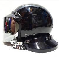 Gambar helm cargloss hitam glossy - Putih, M dari kings helm undefined 3 Tokopedia