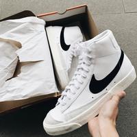 Gambar Nike Blazer Mid 77 vintage black white - 44 dari COBALAGI.CO undefined 1 Tokopedia