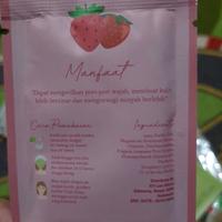 Gambar lea gloria travel size masker strawberry shuffle dari koleksi tas_koe undefined 2 Tokopedia