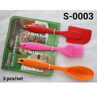 Gambar S-0003 Sendok kuas spatula soled solet silikon set dari Yamama Baking Jakarta undefined 1 Tokopedia