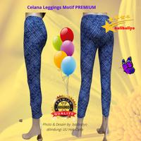 Gambar Celana Legging Motif PREMIUM Wanita Remaja dan Lejing Dewasa Terbaru - All Size, batik dari Balibaliyo3 undefined 4 Tokopedia