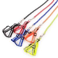 Gambar Pet Harness Dog Cat / Tali Tuntun Anjing Kucing Tambang Reflective dari Kenny Yu undefined 5 Tokopedia