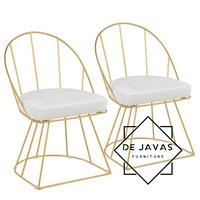 Gambar kursi makan stainless steel minimalis (kursi teras, meja konsol) dari Dejavas Furniture undefined 1 Tokopedia