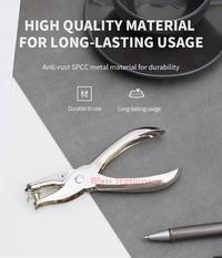 Gambar Pembolong kertas 1 lubang DELI pembolong hang tag one hole punch perforator satu lubang dari bless stationery undefined 2 Tokopedia