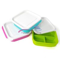 Gambar Tempat Makan Souvenir Ulang Tahun / Lunch Box Sekat 3 - 600ML Food Gra dari Houseware Shop ID undefined 2 Tokopedia