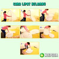 Gambar Kelambu Tenda Lipat Butterfly 180x200 200x200 / Klambu Tenda Lipat - Biru, 200x200cm dari noepedia undefined 3 Tokopedia