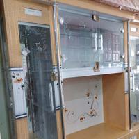 Gambar lemari pajangan tv minimalis 4 pintu dari FURNITURE CIKAMPEK undefined 5 Tokopedia