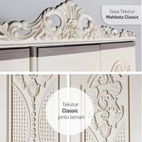 Gambar Olymplast OTC 3PL Classic Lemari Pakaian Baju Plastik 3 Pintu Gantung dari MagicSun undefined 5 Tokopedia