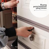 Gambar Olymplast OTC 3PL Classic Lemari Pakaian Baju Plastik 3 Pintu Gantung dari MagicSun undefined 4 Tokopedia