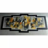 Gambar LUKISAN TANGAN MOTIF ABSTRAK HIASAN DINDING MINIMALIS UKURAN BESAR - kuda lari dari Devata Store Official undefined 4 Tokopedia
