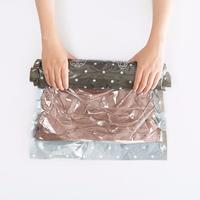 Gambar Vacuum Bag Pakaian Kantong Press Baju Plastik Storage 2in1 Set 50x70 dari Awal Mula Equipment Kota Tangerang 3 Tokopedia