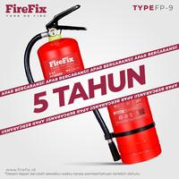 Gambar FIREFIX FP9 powder 9 kg Tabung Alat Pemadam Api Ringan APAR Kebakaran dari FIREFIX undefined 3 Tokopedia