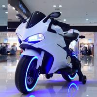 Gambar Motor Aki Moge Anak Ada Roda Samping Bisa bergerak Seperti Motor Asli dari Xintong shop undefined 2 Tokopedia