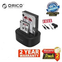 Gambar Orico 6228US3-C - Super Speed 2 Bay Hard Drive Dock USB 3.0 With Clone dari CITRA KOMPUTER MALL undefined 1 Tokopedia