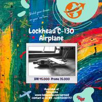 Gambar Mainan Rakit Kardus dan botol Plastik Pesawat Lockhead C-130 dari Iphopa babyrental undefined 2 Tokopedia