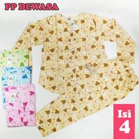 Gambar Satuan Baju Tidur Merlin PP ( Lengan Panjang Celana Panjang ) - Bunga dari Alljaya undefined 5 Tokopedia