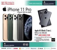 Gambar Apple iPhone 11 Pro - Rom 64/256/512GB - Original New 100% - SG set - 64 gb dari Allbests Mobile' undefined 1 Tokopedia
