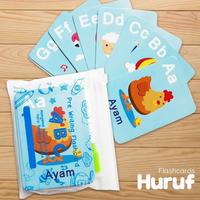 Gambar Flashcards Edukasi WIPE CLEAN Hijaiyah, Huruf Alfabet Angka Hewan Buah - HURUF dari NIZAMTOKO undefined 4 Tokopedia