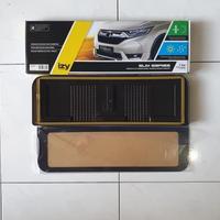 Gambar tatakan dudukan cover plat nomor mobil izy non lamp - izy lampu putih dari Burgundy Car Audio undefined 1 Tokopedia