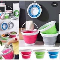 Gambar Ember Lipat portable foldable bucket 5 Liter dari silvia cell surabaya undefined 2 Tokopedia