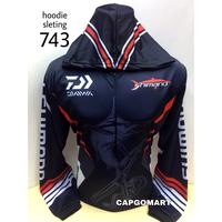 Gambar Baju Mancing HZ 743 Kaos Topi Hoodie Sleting Fishing Jersey - L dari Cap Go Mart undefined 1 Tokopedia